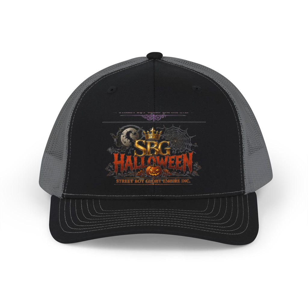 SBC Halloween Snapback Trucker Cap – Spooky Creature Graphic Hat