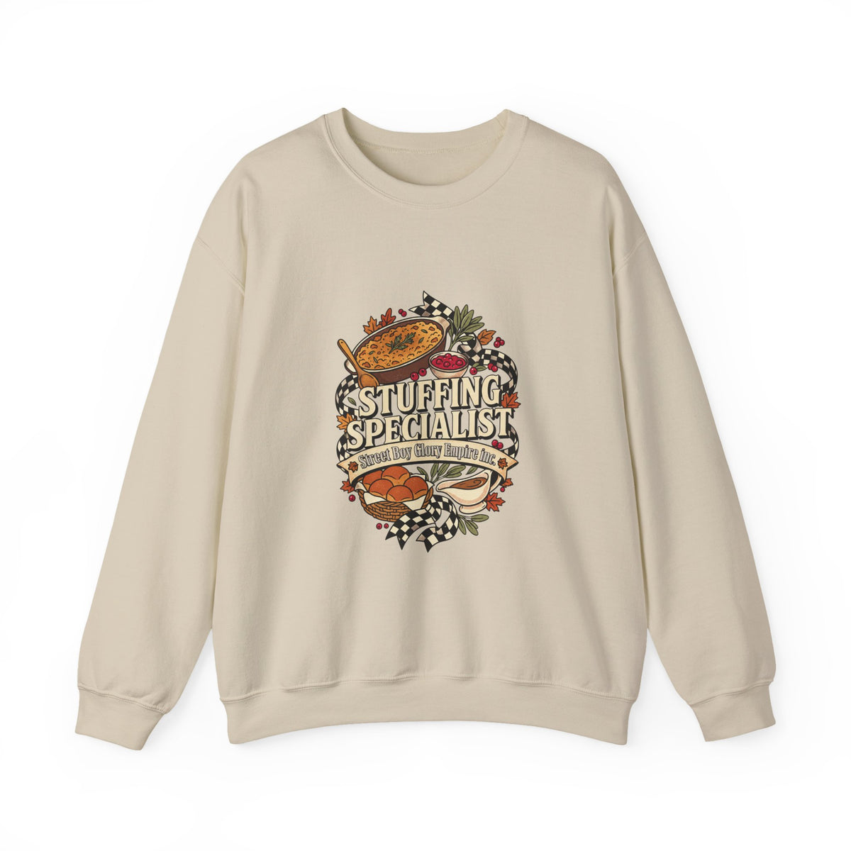 Stuffing Specialist Sweatshirt, Funny Thanksgiving