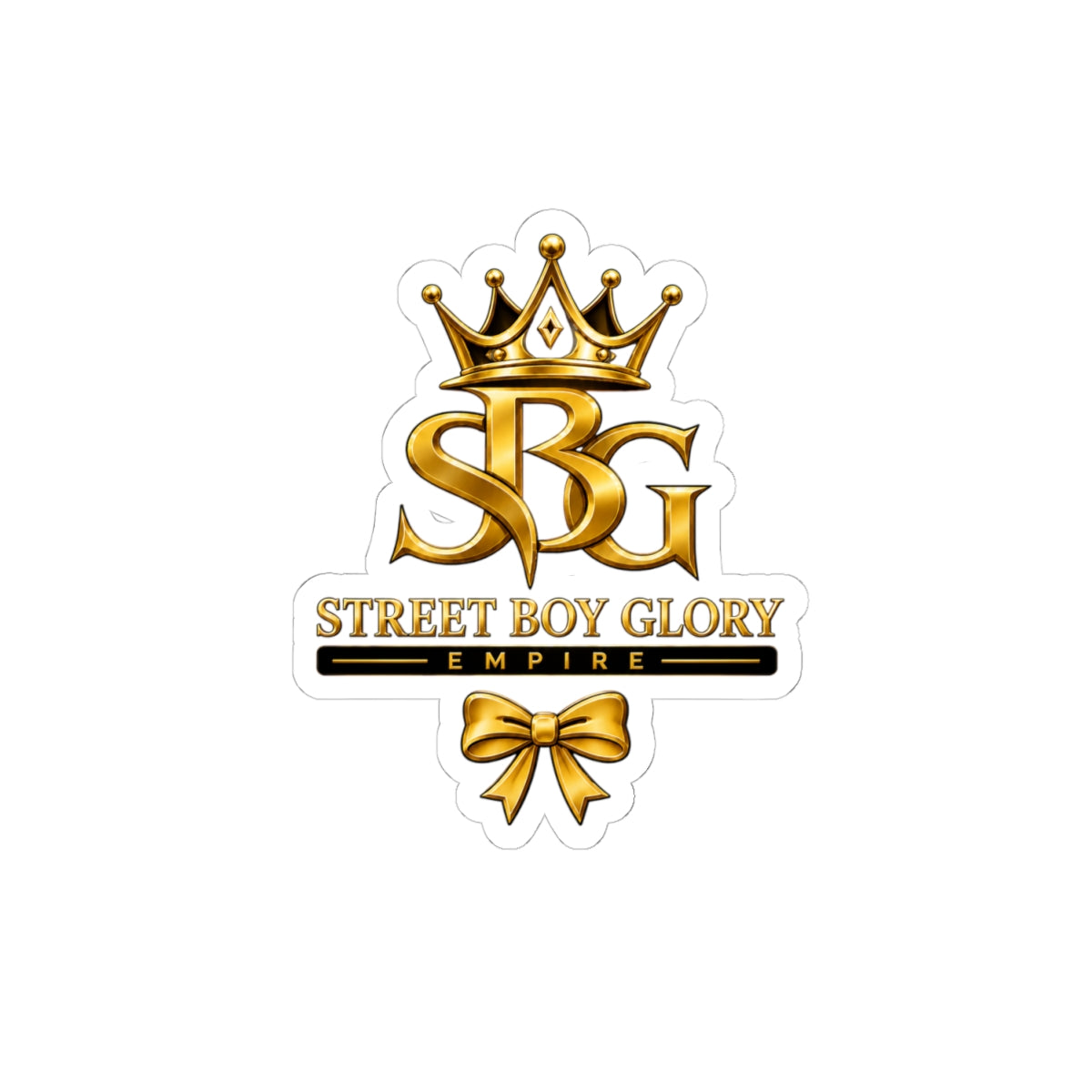 Street Boy Glory Empire Crown Kiss-Cut Sticker