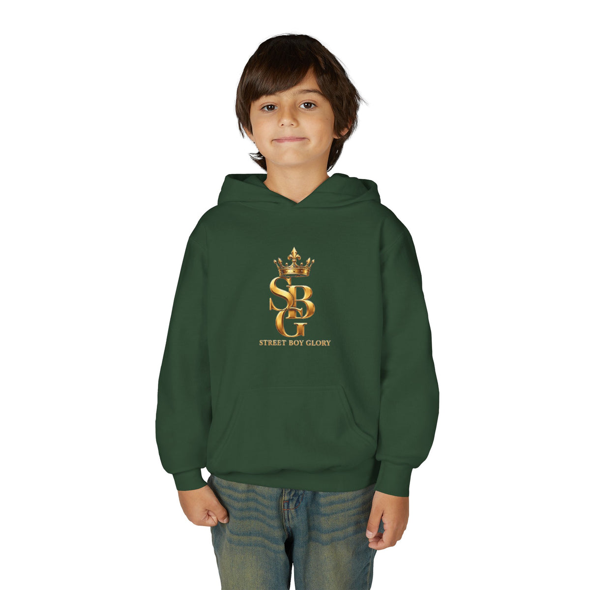 Youth “Street by Glory” Crown Logo Hoodie
