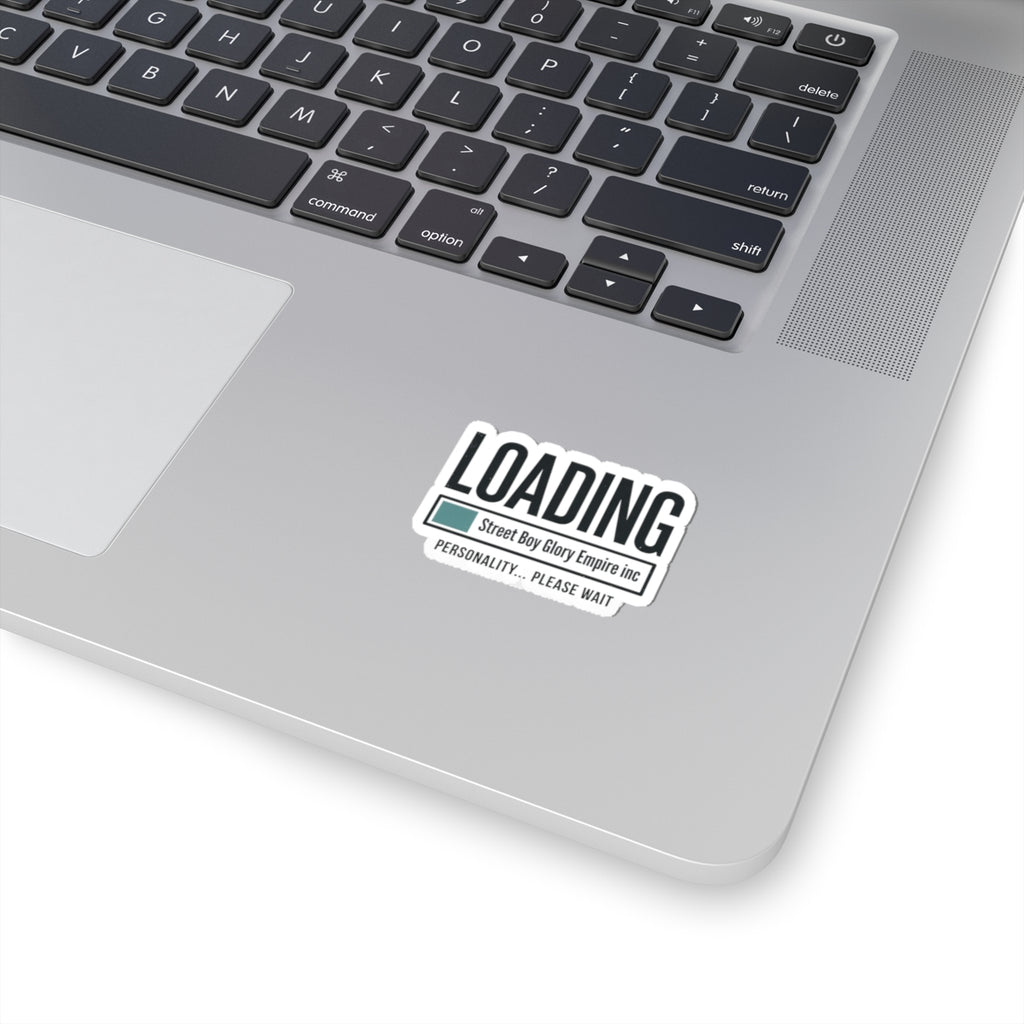 Loading Personality Sticker | Video Game Humor