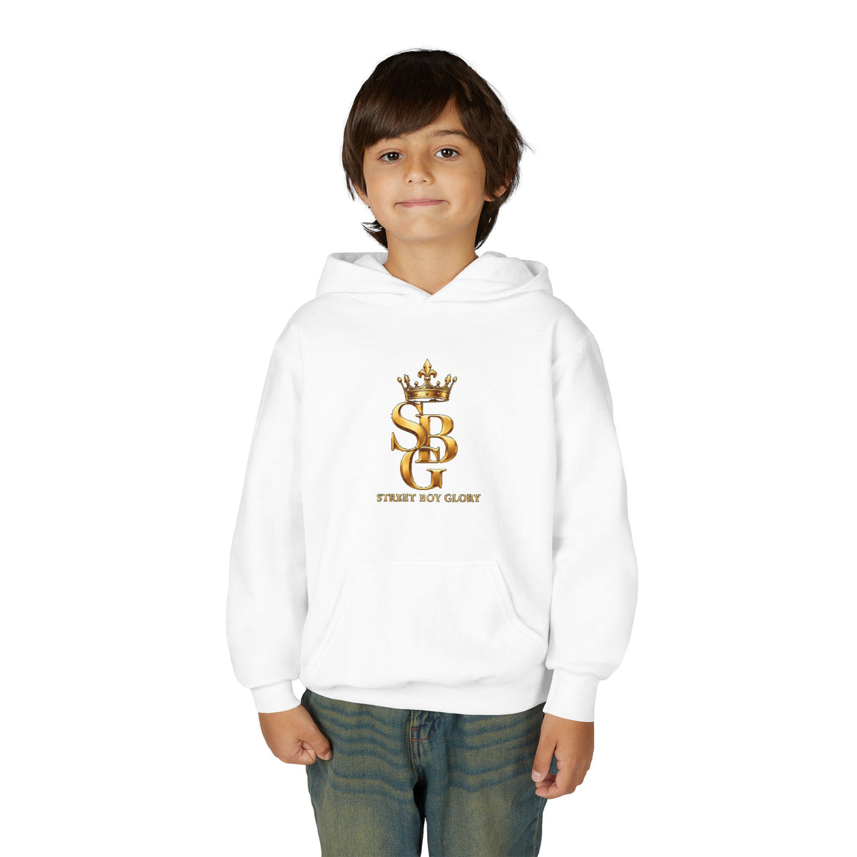 Youth “Street by Glory” Crown Logo Hoodie