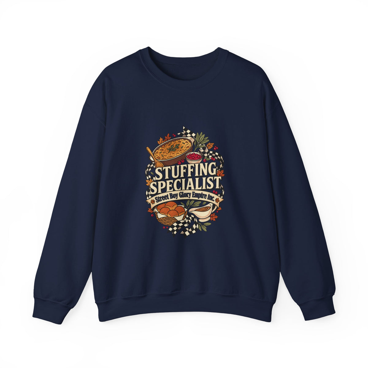 Stuffing Specialist Sweatshirt, Funny Thanksgiving