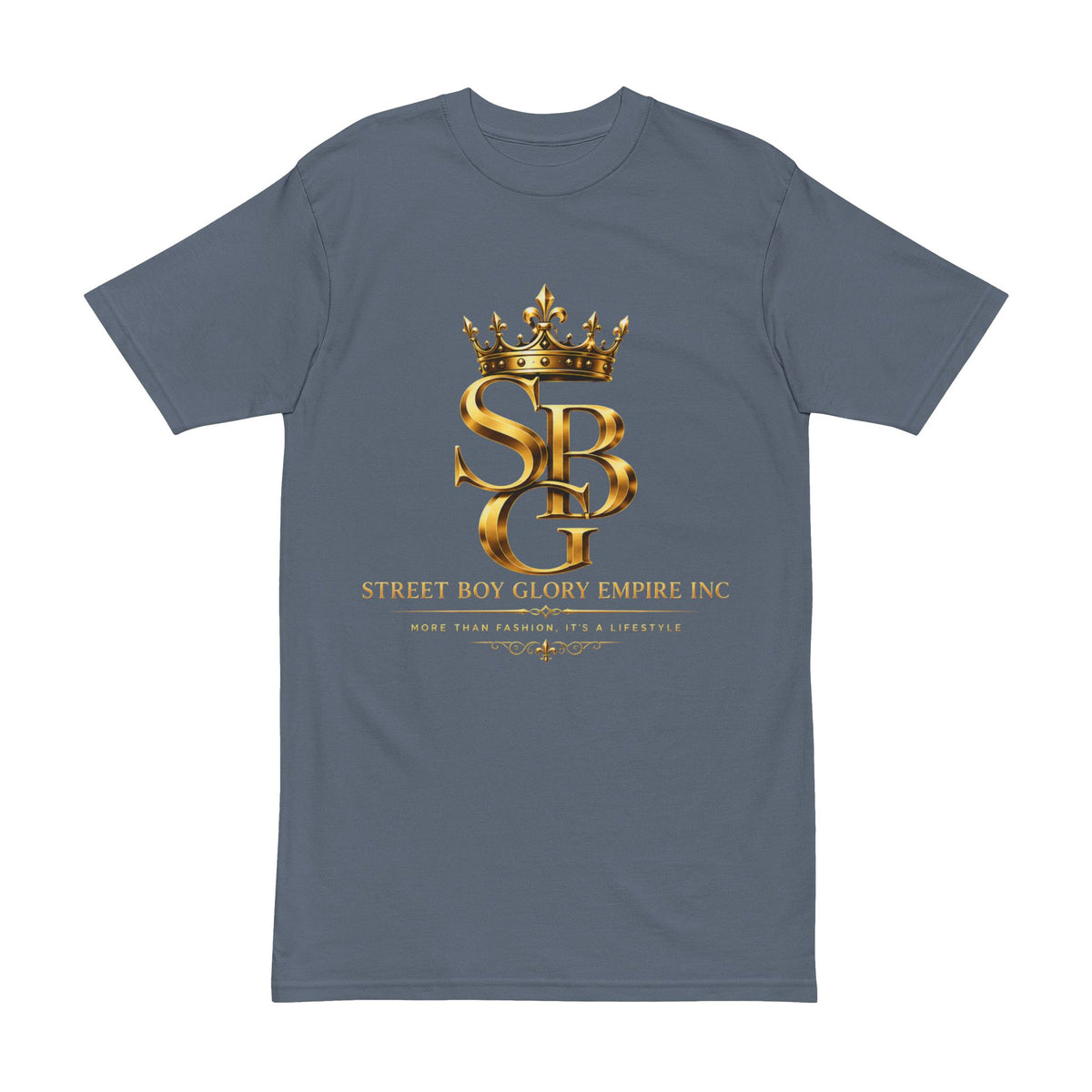 SBG Crown Logo Men's Heavyweight T-Shirt