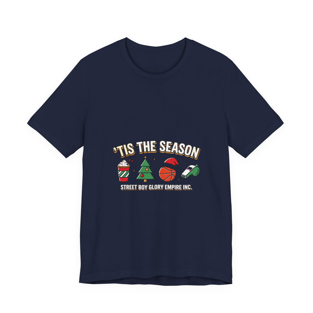 It's the Season Basketball Graphic Tee | Holiday Sports Shirt