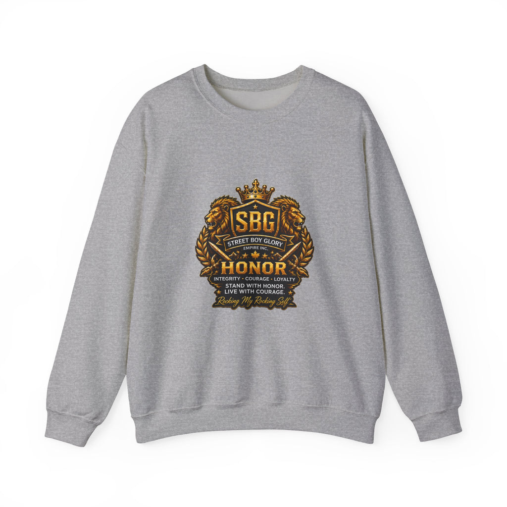 SBG Honor Crest Sweatshirt | Video Game Humor