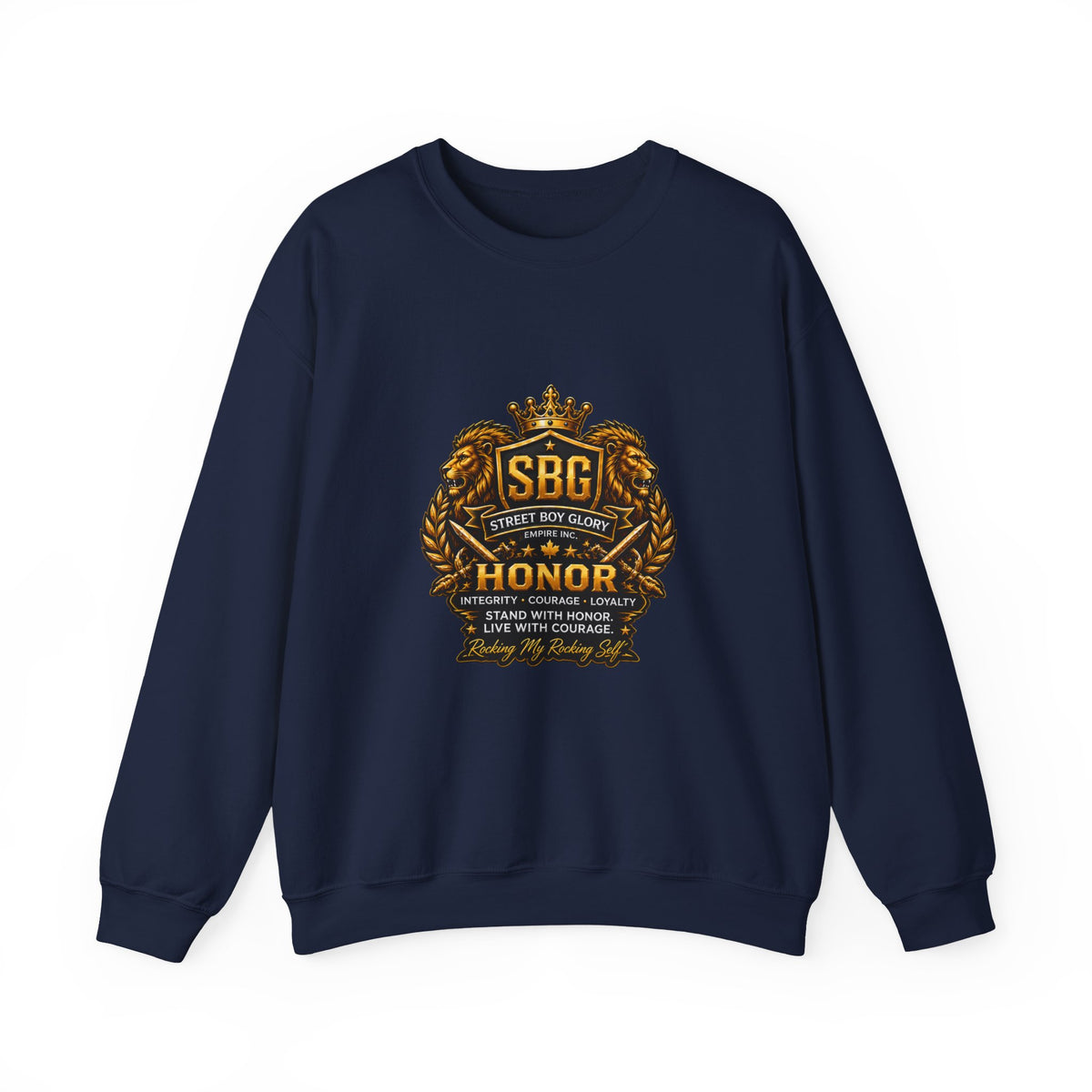 SBG Honor Crest Sweatshirt | Video Game Humor
