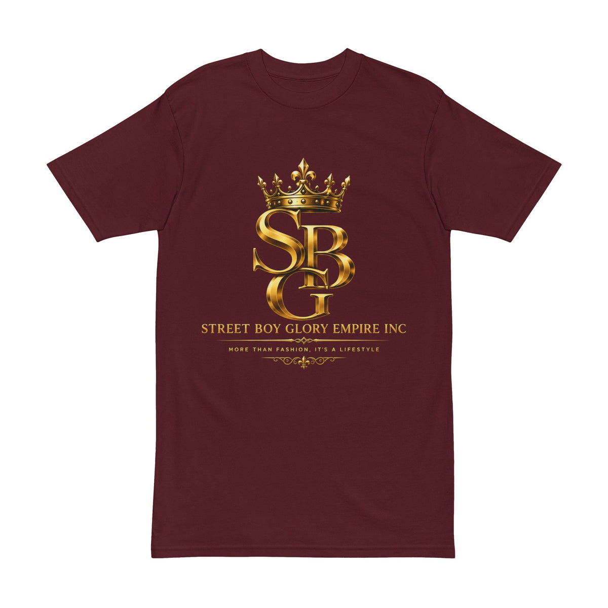 SBG Crown Logo Men's Heavyweight T-Shirt