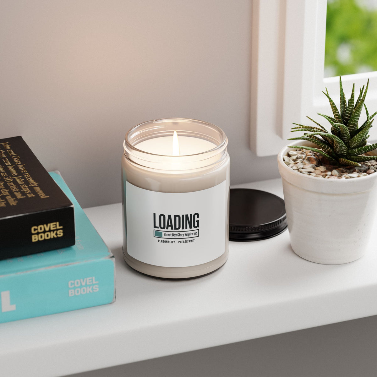 Loading Screen Soy Candle | Video Game Humor
