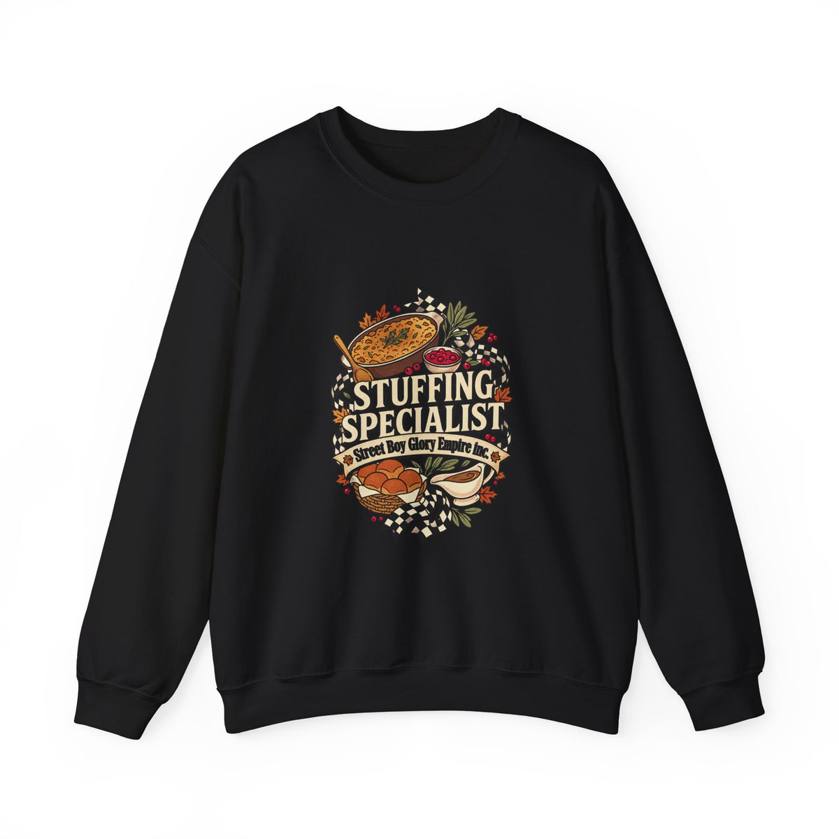 Stuffing Specialist Sweatshirt, Funny Thanksgiving