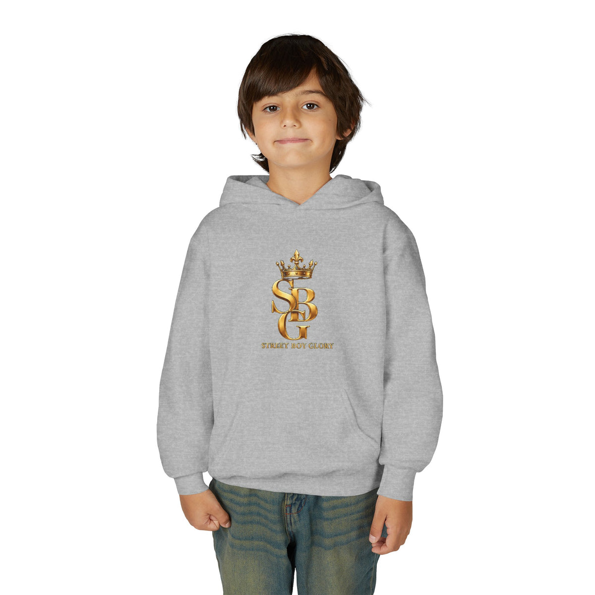 Youth “Street by Glory” Crown Logo Hoodie