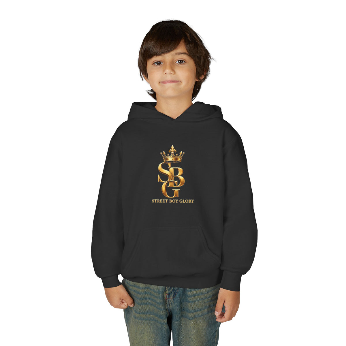 Youth “Street by Glory” Crown Logo Hoodie