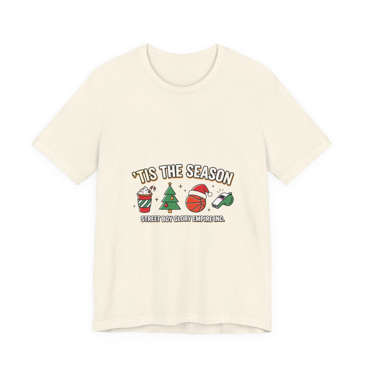 It's the Season Basketball Graphic Tee | Holiday Sports Shirt