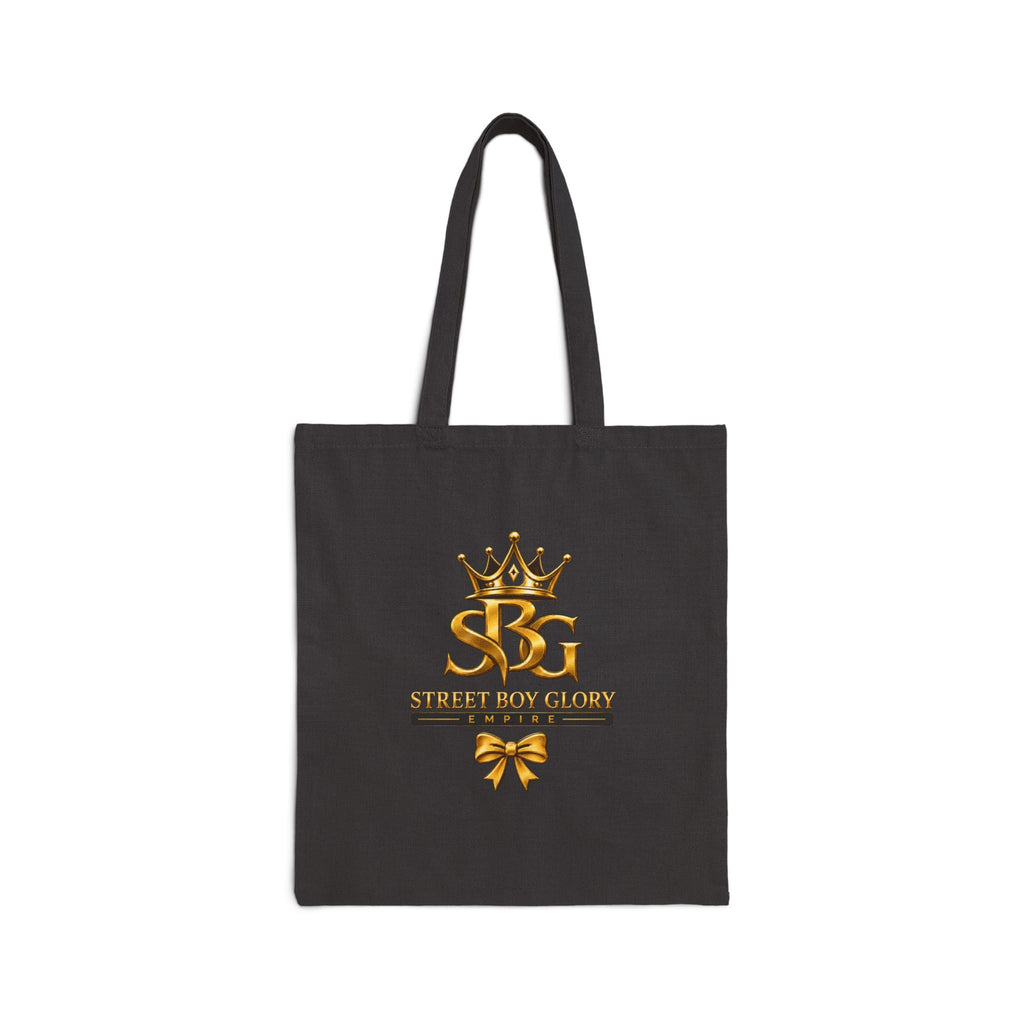 Street Boy Glory Crown Logo Cotton Canvas Tote Bag