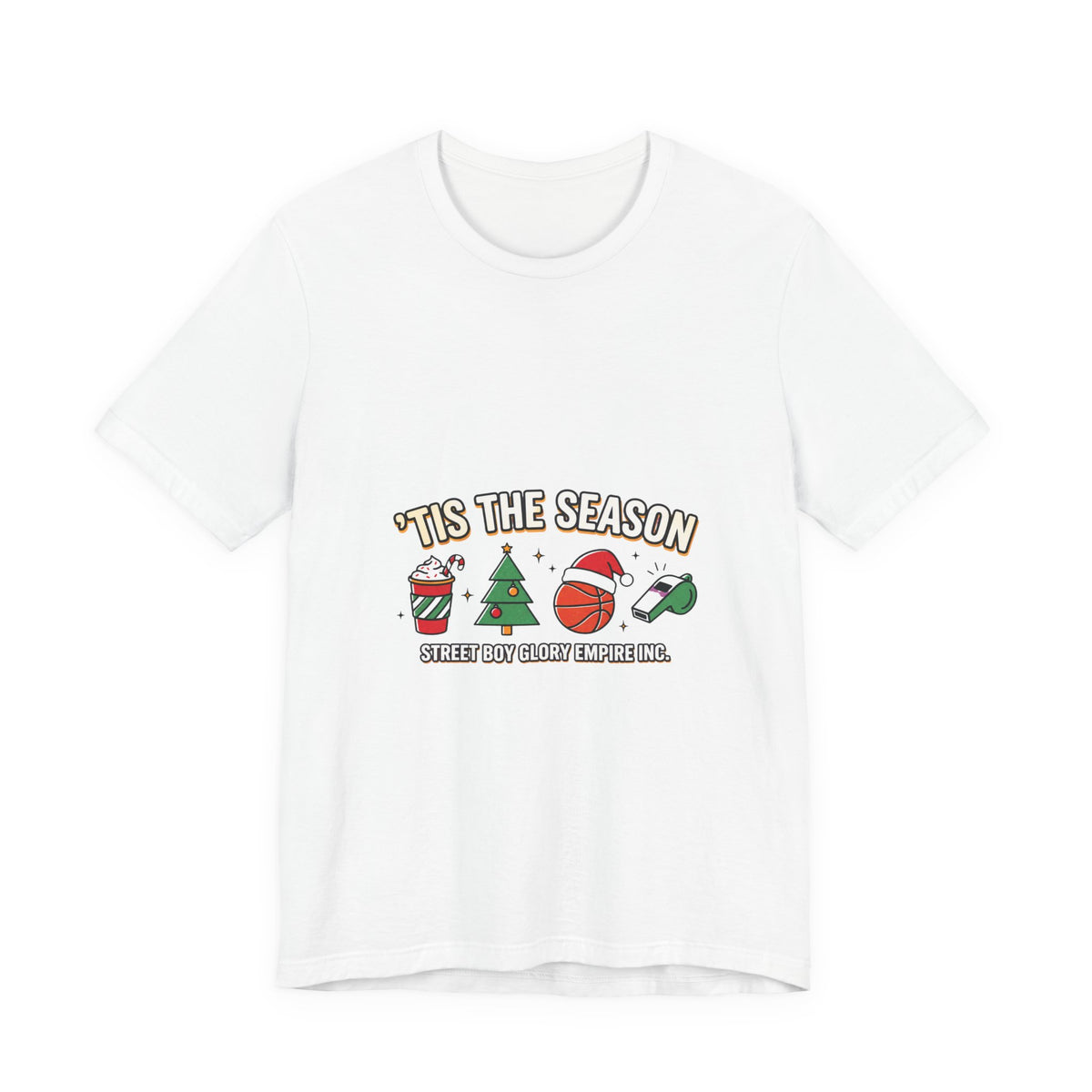 It's the Season Basketball Graphic Tee | Holiday Sports Shirt