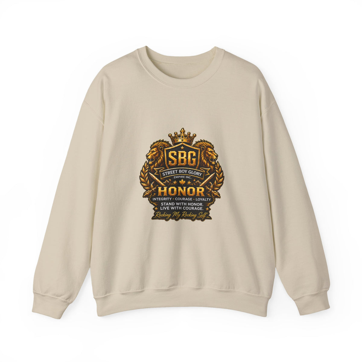 SBG Honor Crest Sweatshirt | Video Game Humor