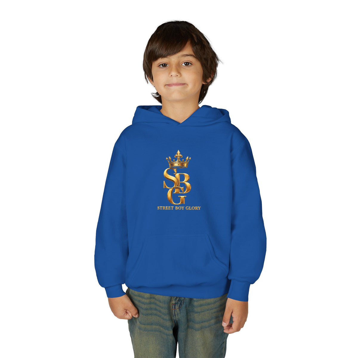 Youth “Street by Glory” Crown Logo Hoodie