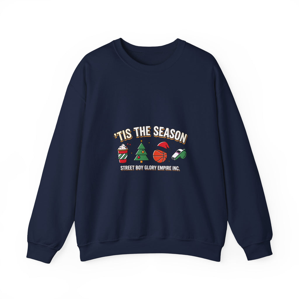 Basketball Season Holiday Graphic Sweatshirt