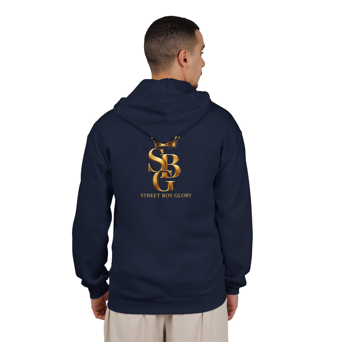 Street Boy Glory Gold Crown Full-Zip Hoodie
