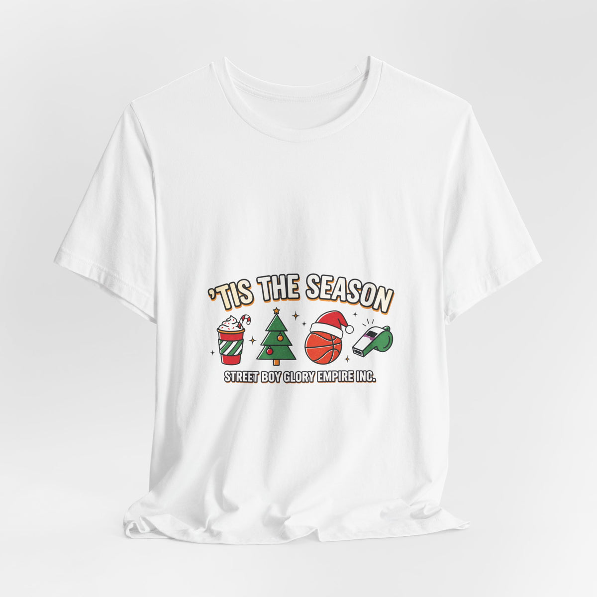 It's the Season Basketball Graphic Tee | Holiday Sports Shirt