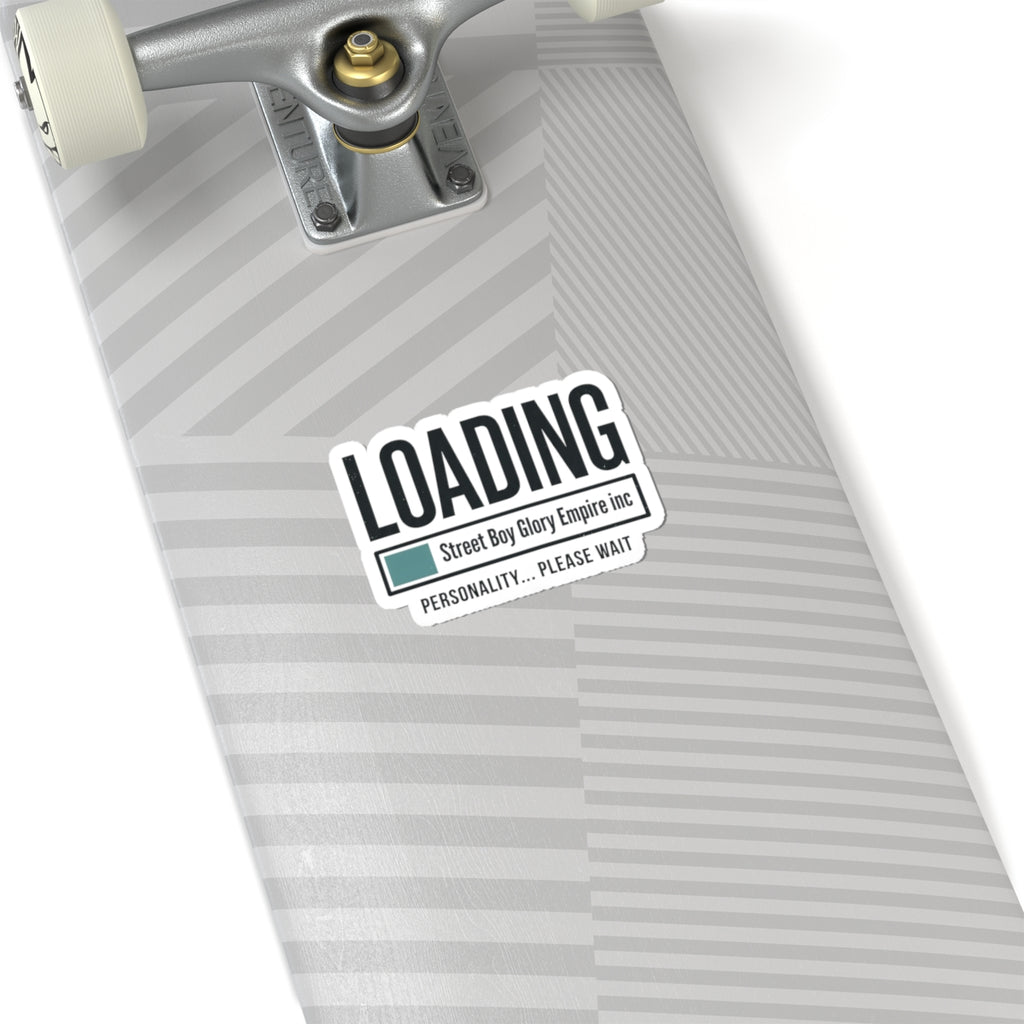 Loading Personality Sticker | Video Game Humor