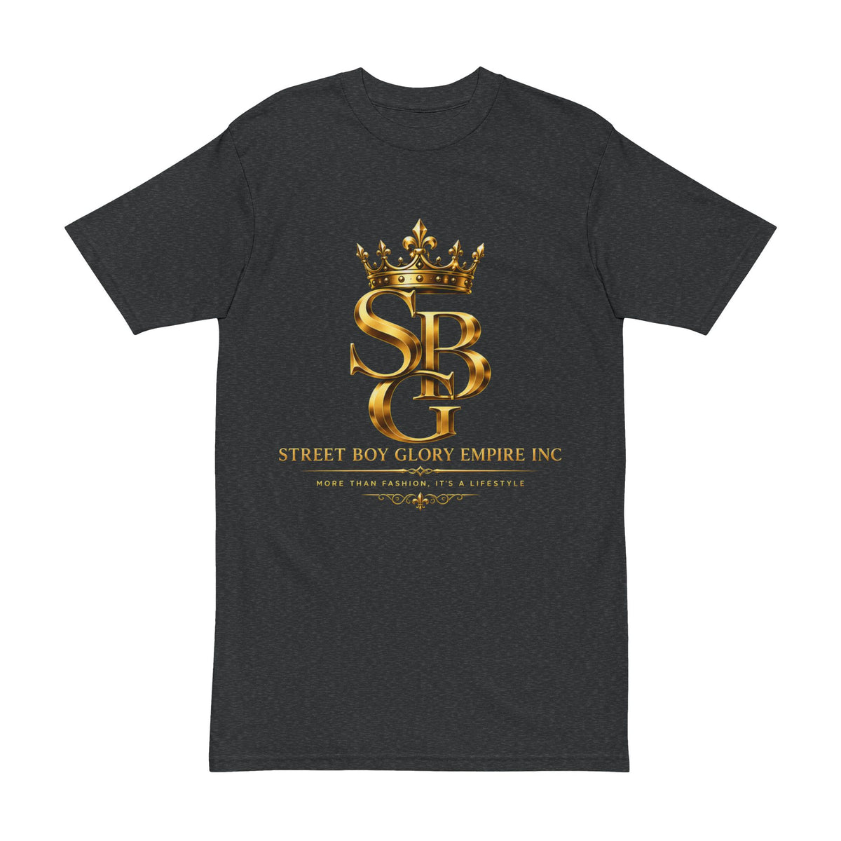SBG Crown Logo Men's Heavyweight T-Shirt