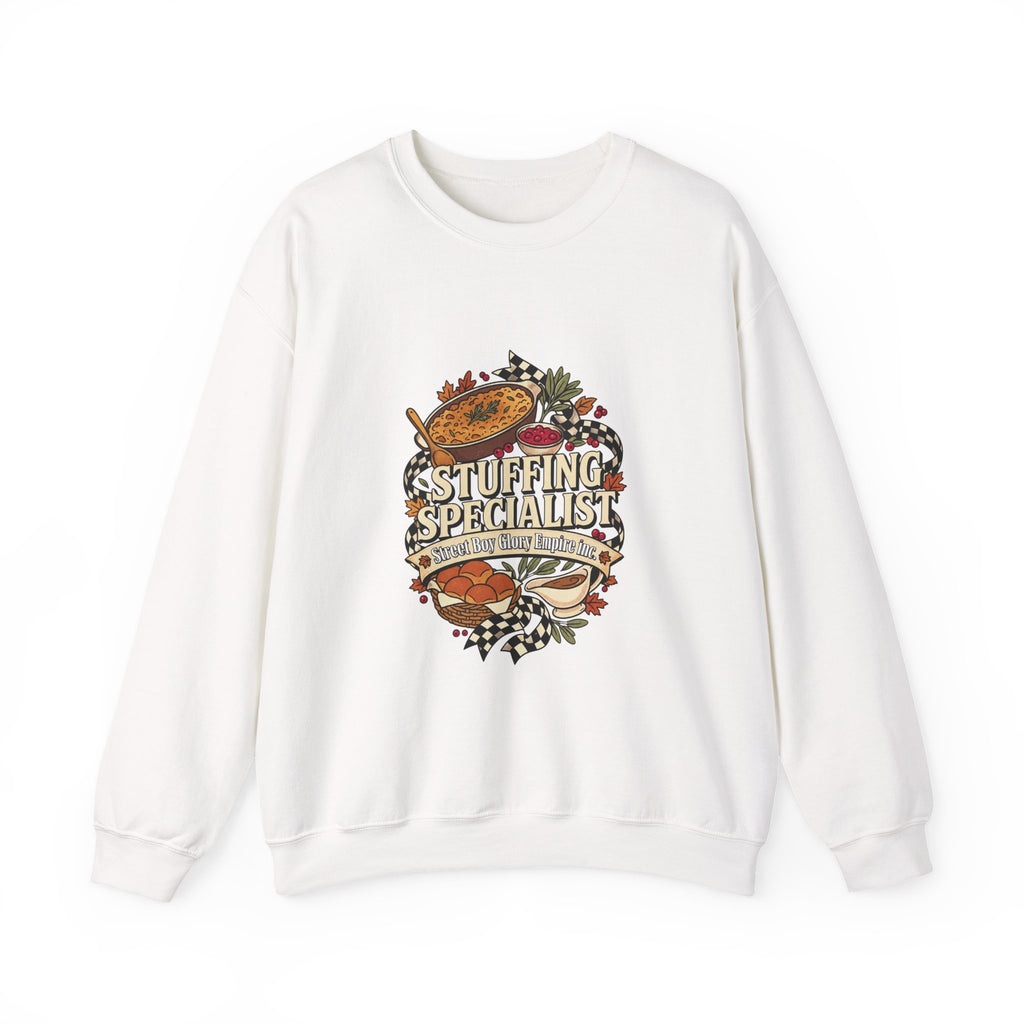 Stuffing Specialist Sweatshirt, Funny Thanksgiving