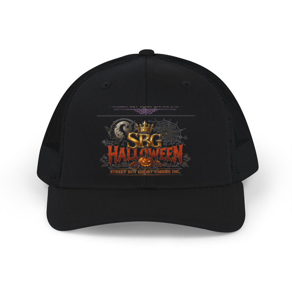 SBC Halloween Snapback Trucker Cap – Spooky Creature Graphic Hat
