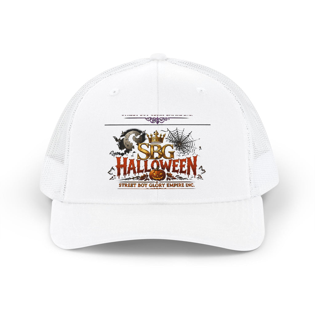 SBC Halloween Snapback Trucker Cap – Spooky Creature Graphic Hat