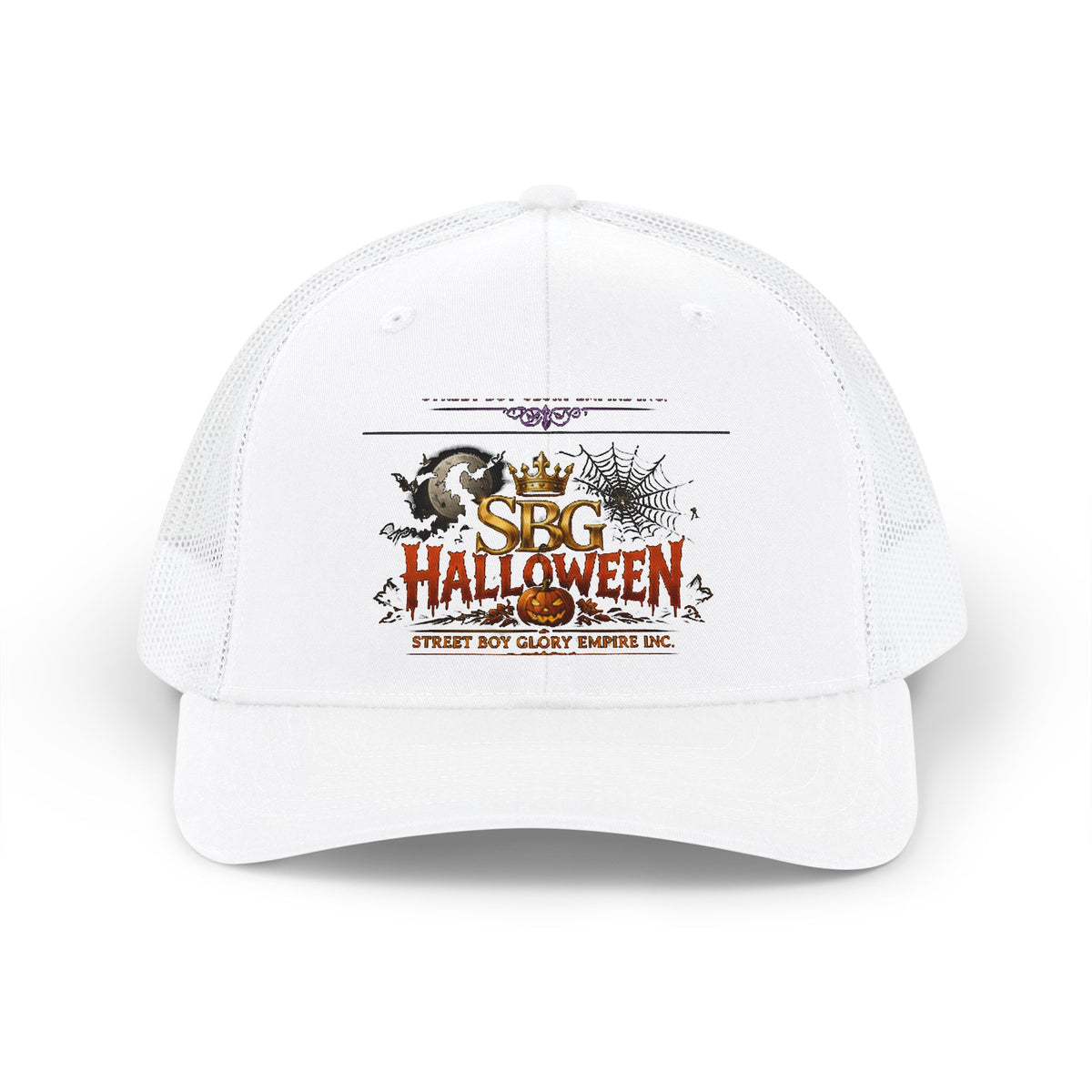 SBC Halloween Snapback Trucker Cap – Spooky Creature Graphic Hat