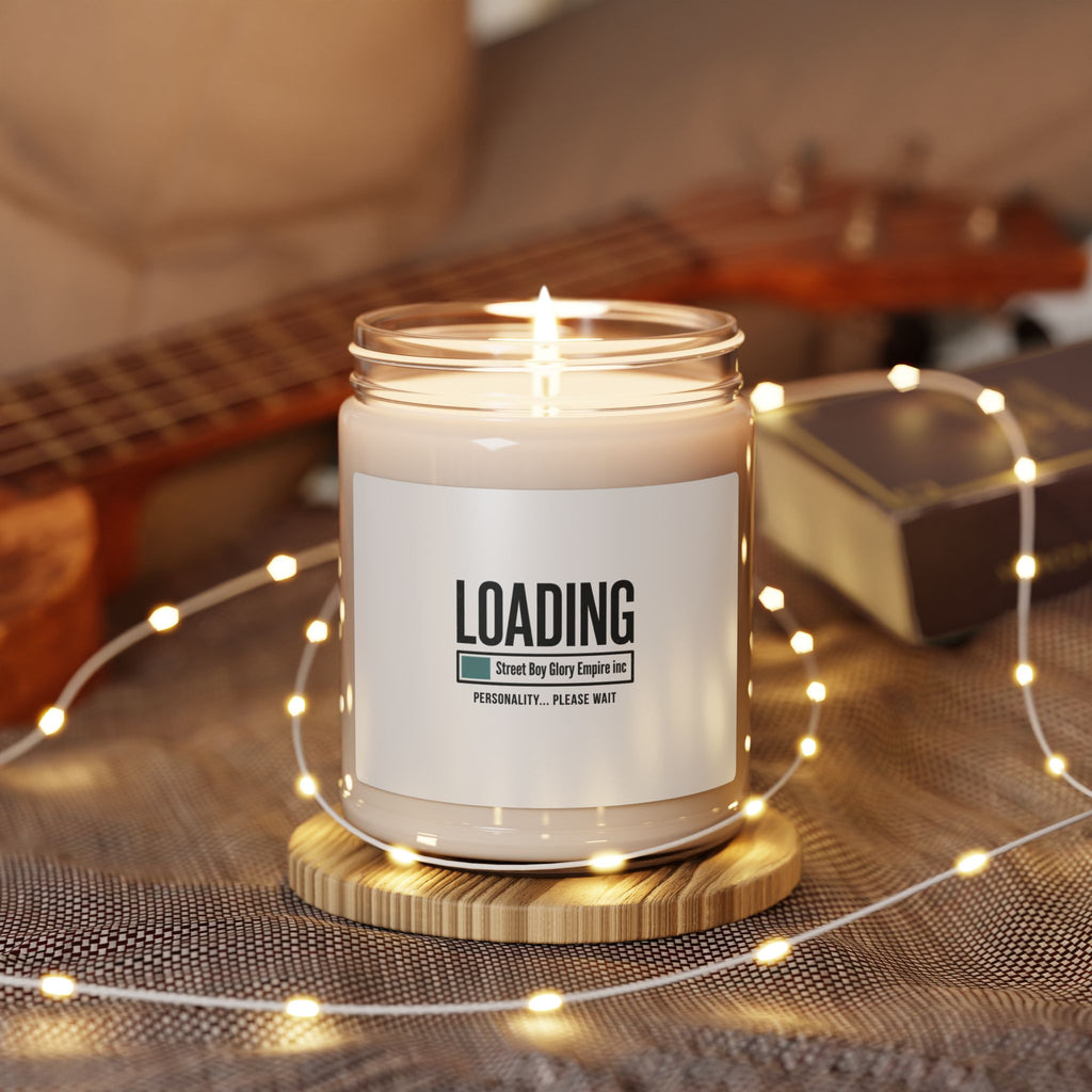 Loading Screen Soy Candle | Video Game Humor