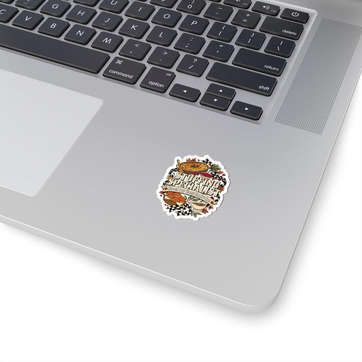 Stuffing Specialist Kiss-Cut Sticker, Funny Thanksgiving Food