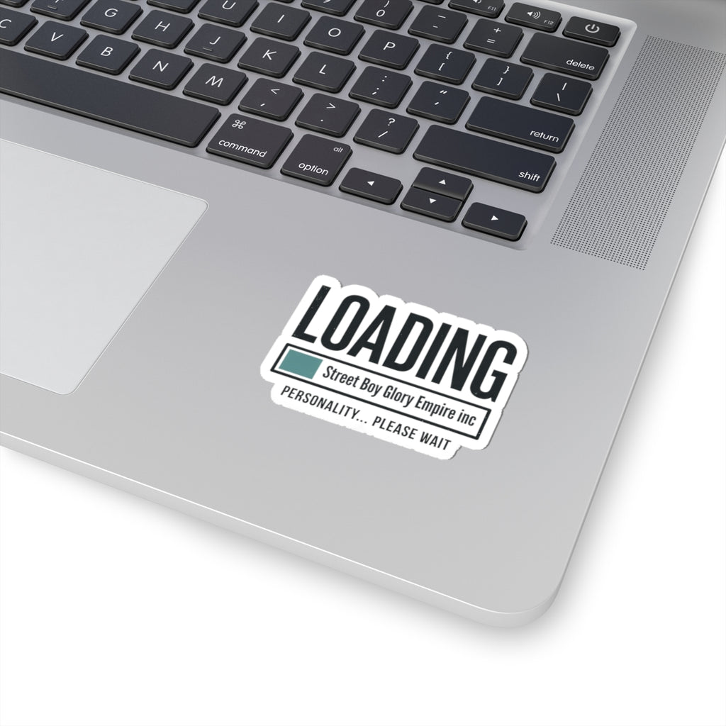 Loading Personality Sticker | Video Game Humor