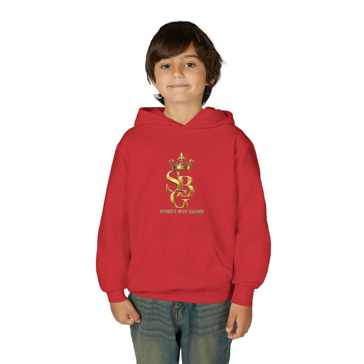 Youth “Street by Glory” Crown Logo Hoodie