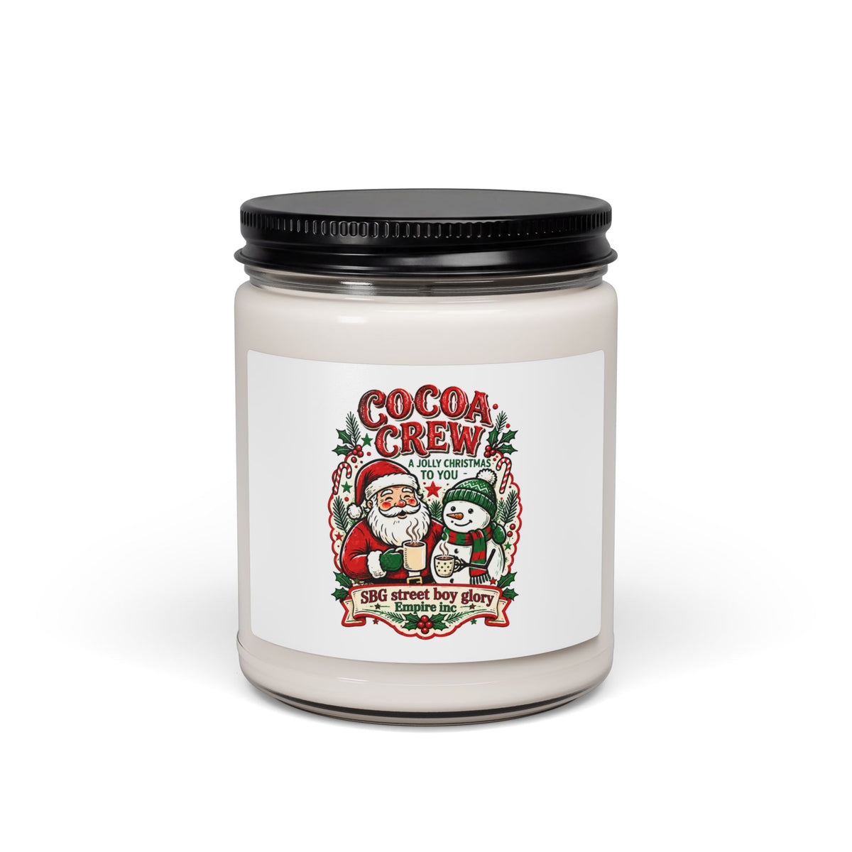 Cocoa Crew Retro Christmas Scented Soy Candle