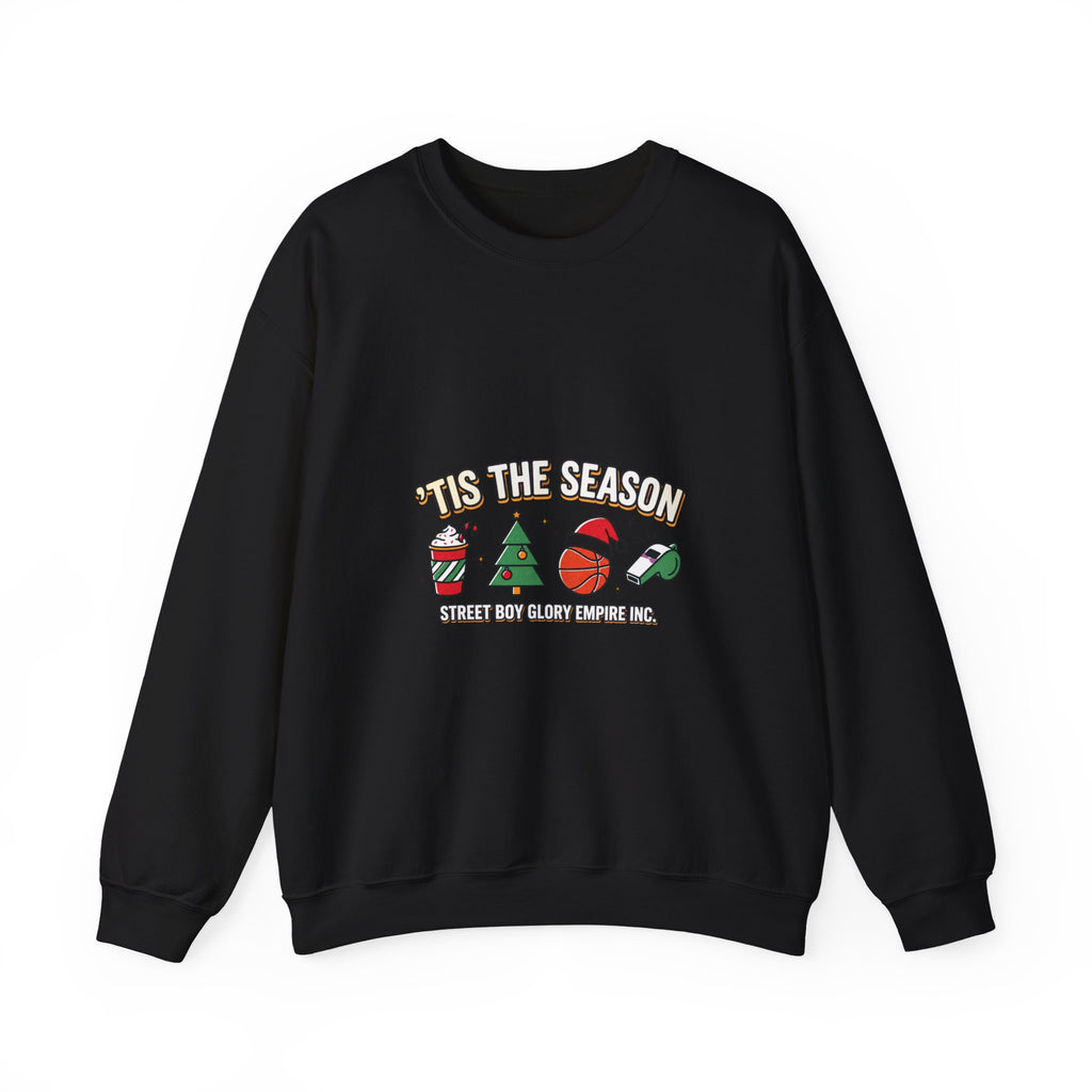Basketball Season Holiday Graphic Sweatshirt