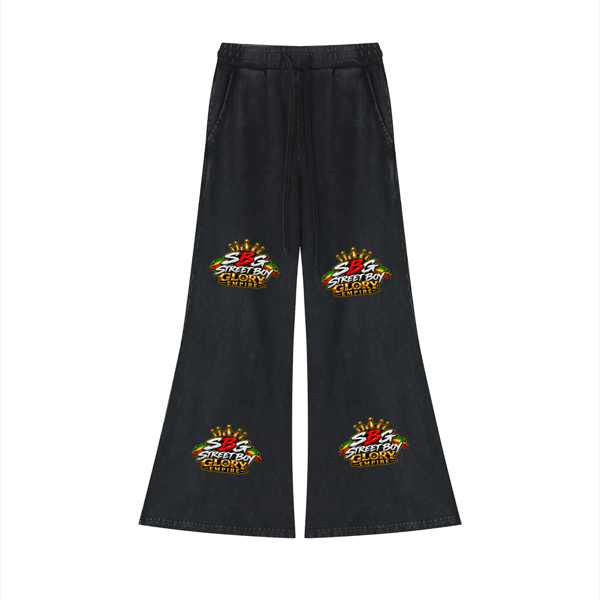 SBG Women’s Vintage Wash Flared Sweatpants