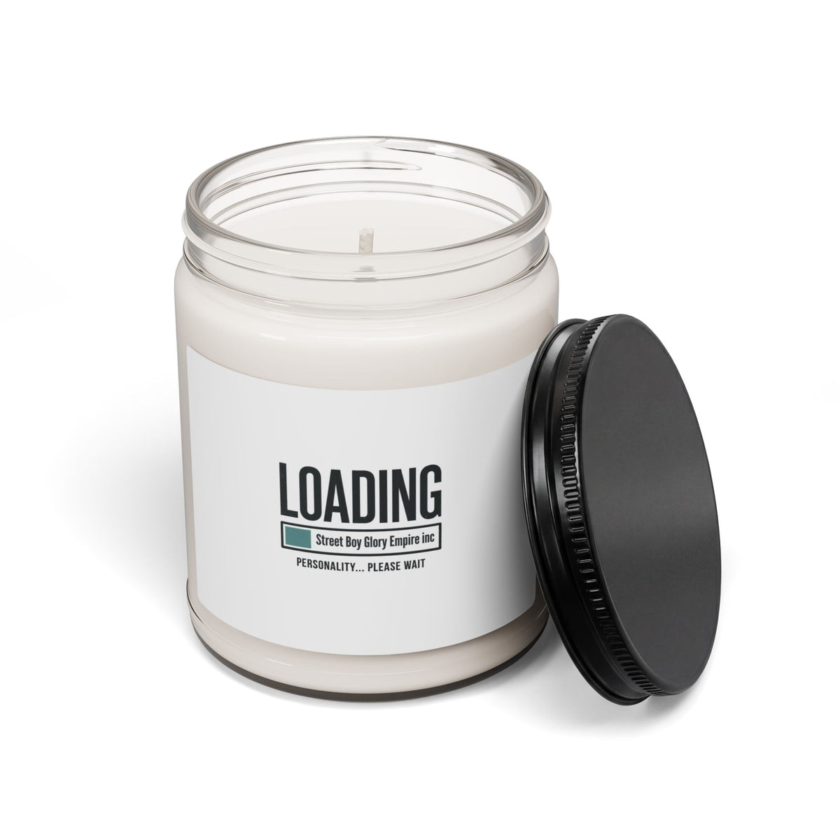 Loading Screen Soy Candle | Video Game Humor