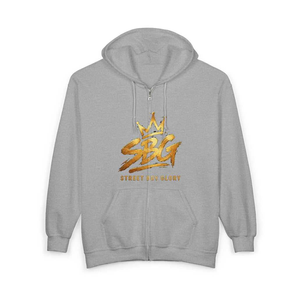 Street Boy Glory Gold Crown Full-Zip Hoodie