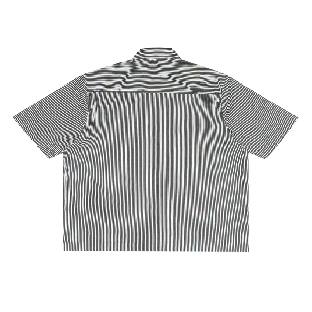Street Boy Glory Oversized Vertical Stripe Boxy Shirt
