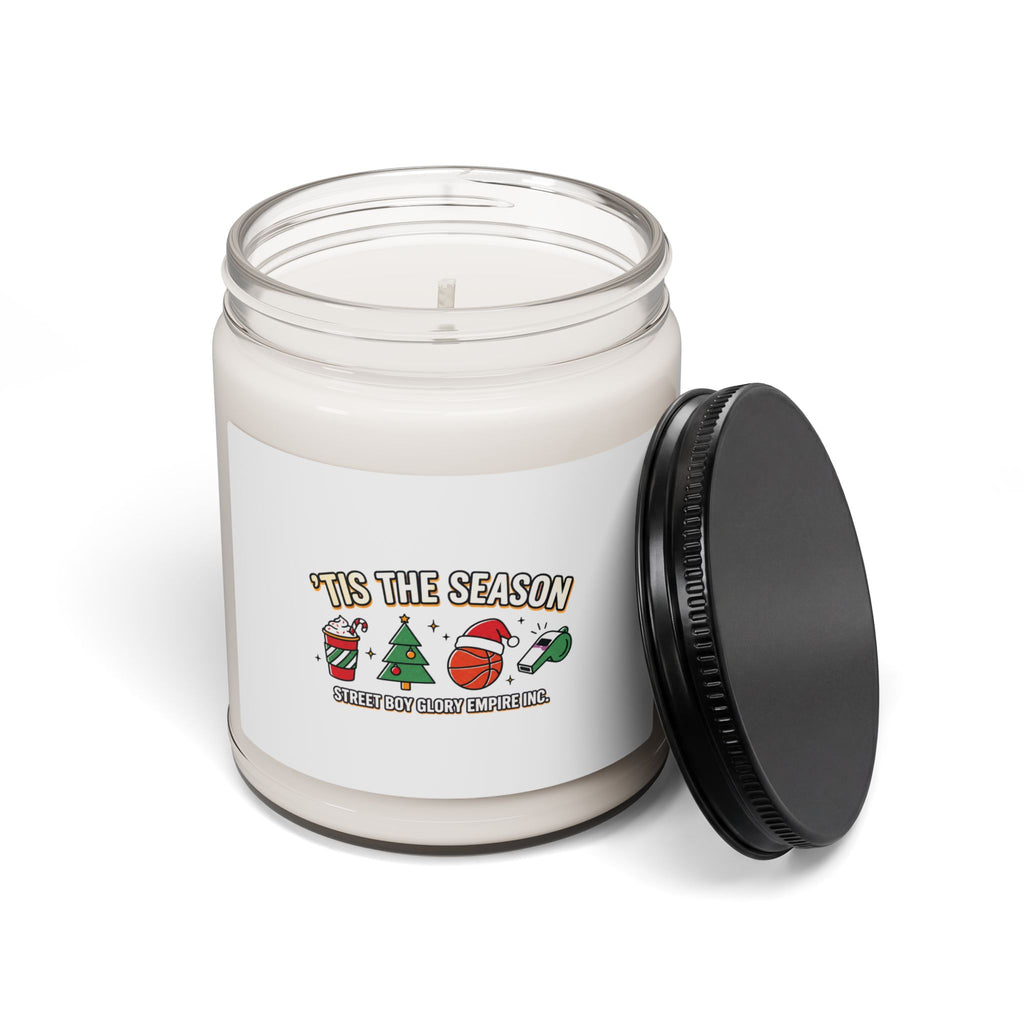 Basketball Season Soy Candle | Sports-Themed Scented Candle