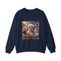 Realistic Santa Cat Portrait Sweatshirt | Nostalgic Christmas