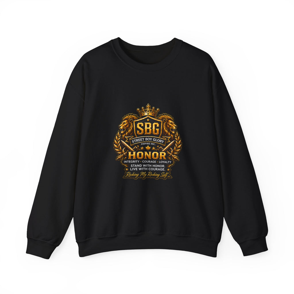 SBG Honor Crest Sweatshirt | Video Game Humor