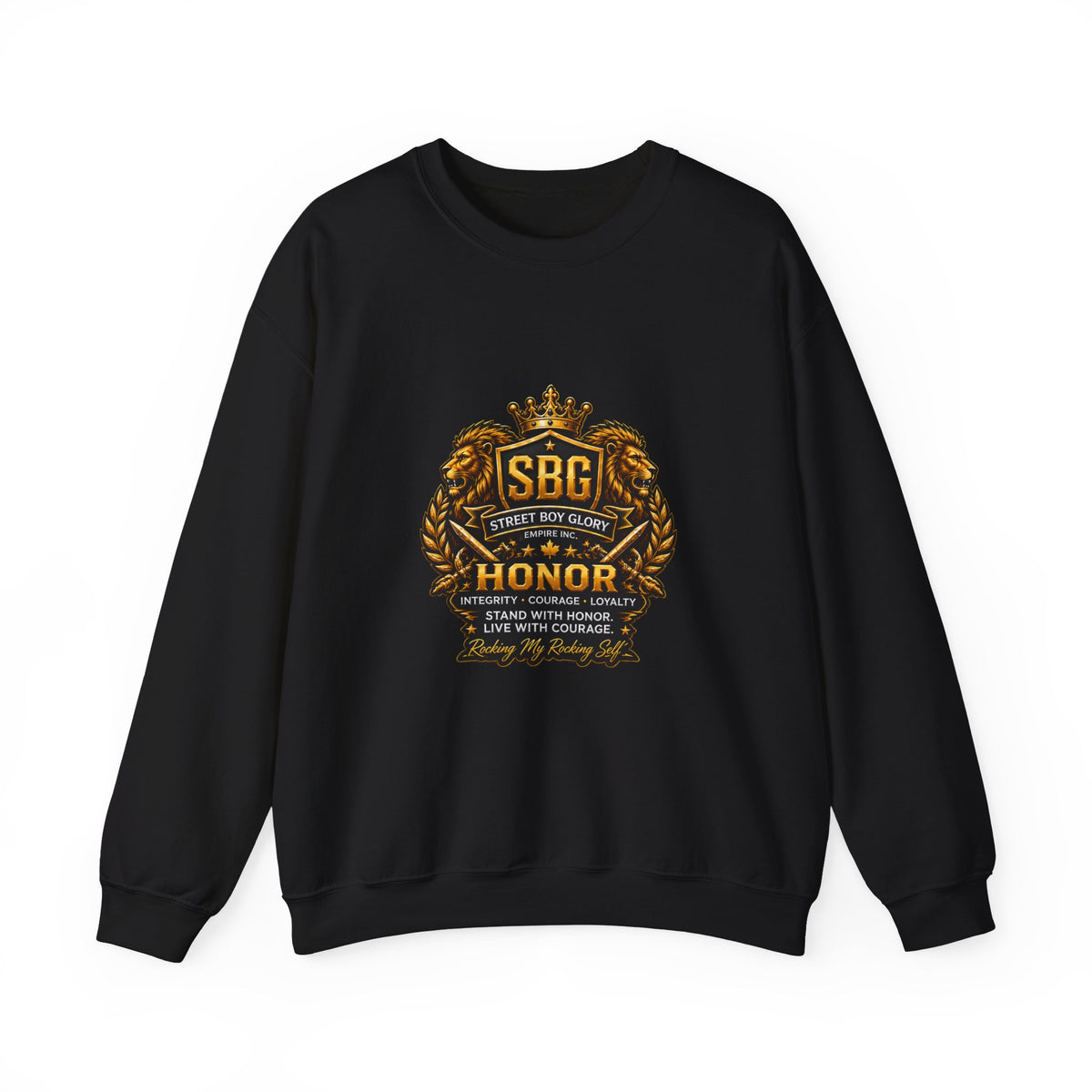SBG Honor Crest Sweatshirt | Video Game Humor